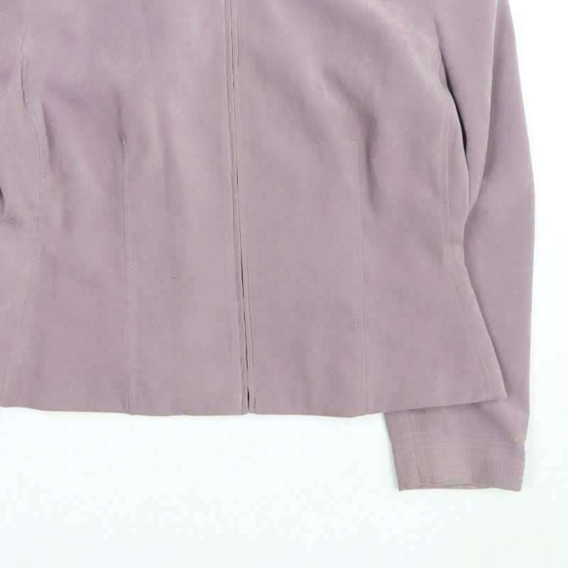 Marks & Spencer Women's Purple UK 18 Biker Jacket