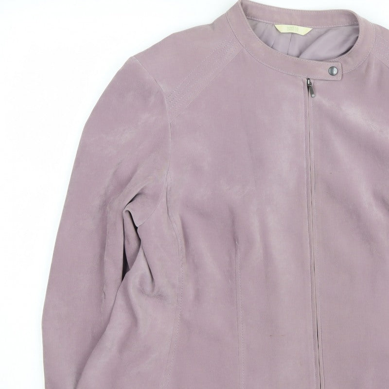 Marks & Spencer Women's Purple UK 18 Biker Jacket