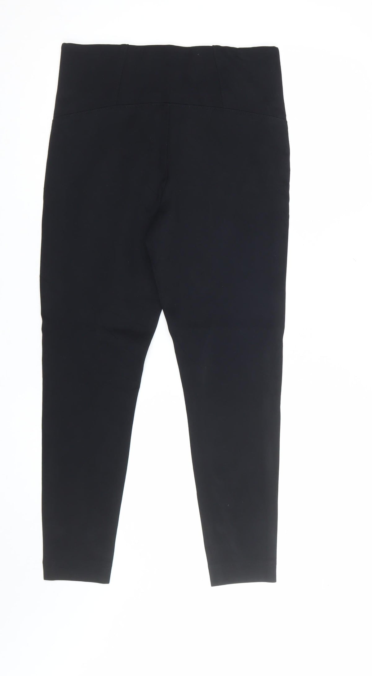 Marks and Spencer Women’s Black Size 12 Straight Leg Trousers