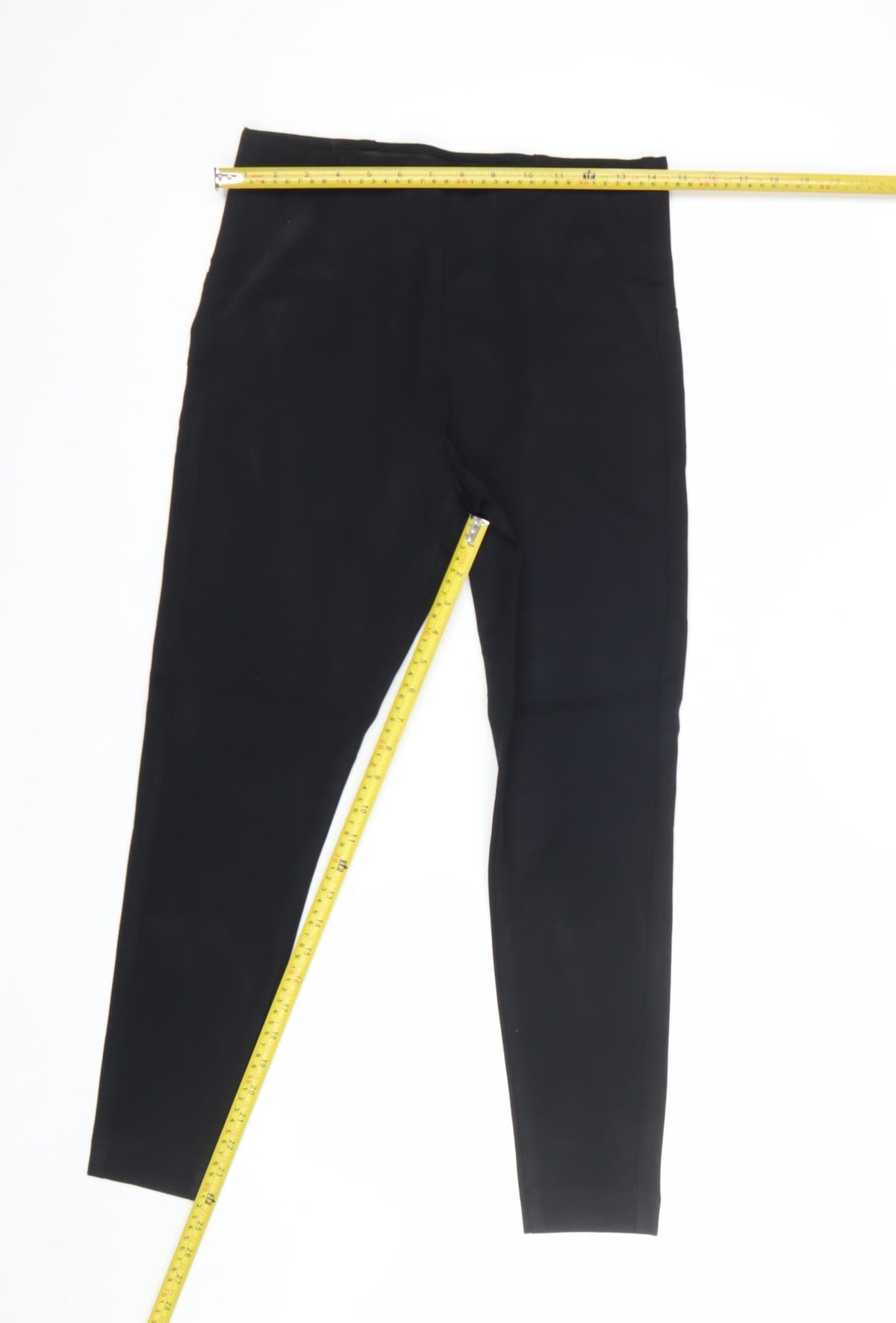 Marks and Spencer Women’s Black Size 12 Straight Leg Trousers