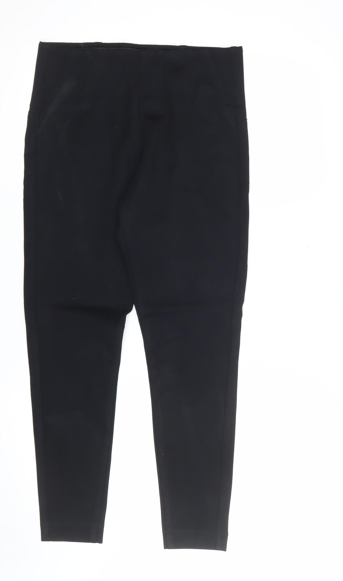 Marks and Spencer Women’s Black Size 12 Straight Leg Trousers