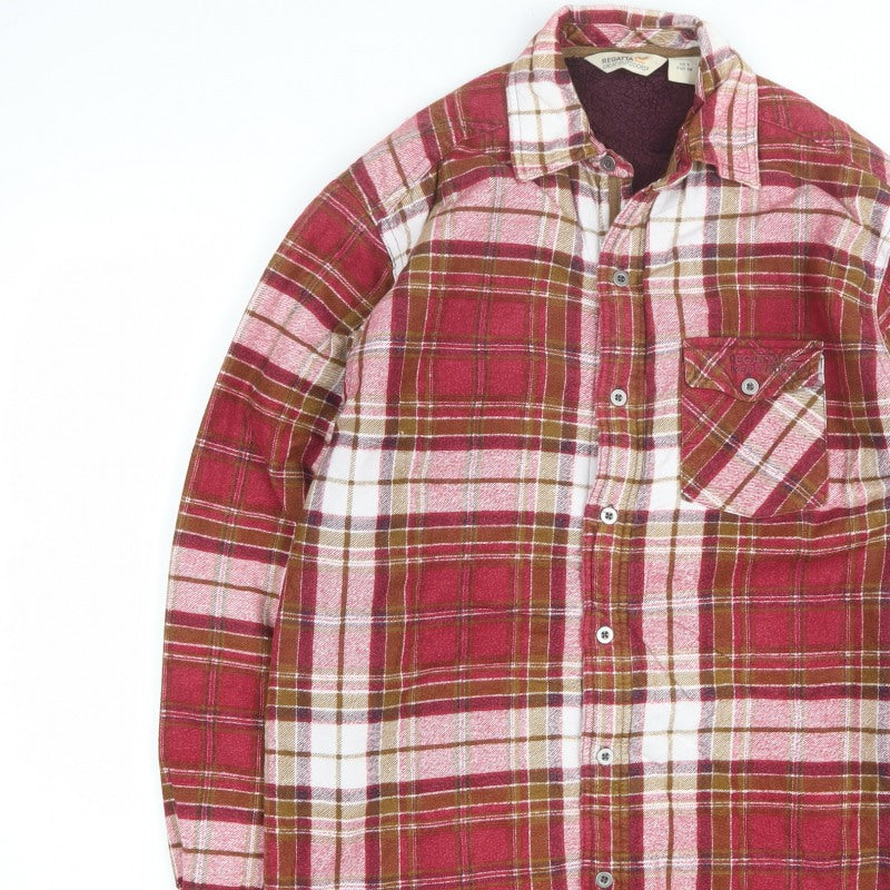 Regatta Men’s Multicoloured Plaid Flannel Lined Shirt Size S Outdoor