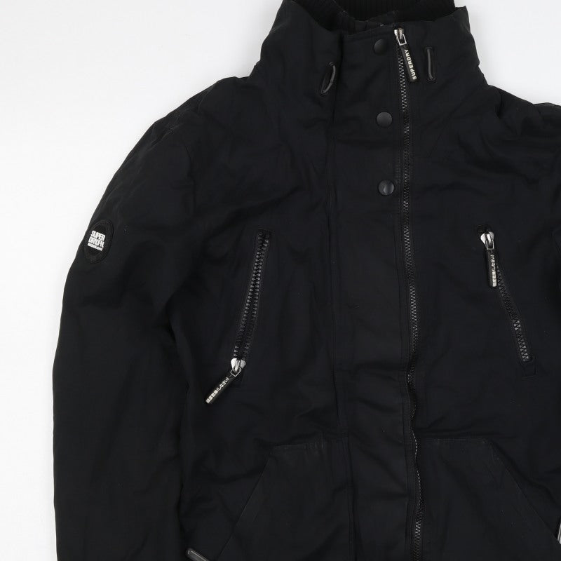 Superdry Men’s Black S Wind Attacker Full Zip Jacket