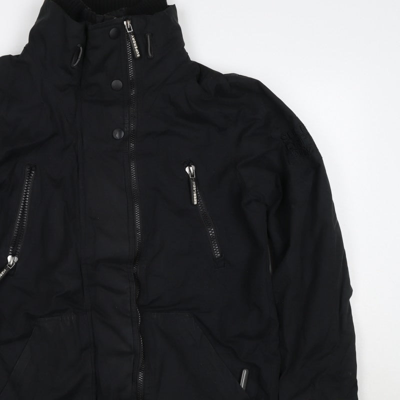 Superdry Men’s Black S Wind Attacker Full Zip Jacket