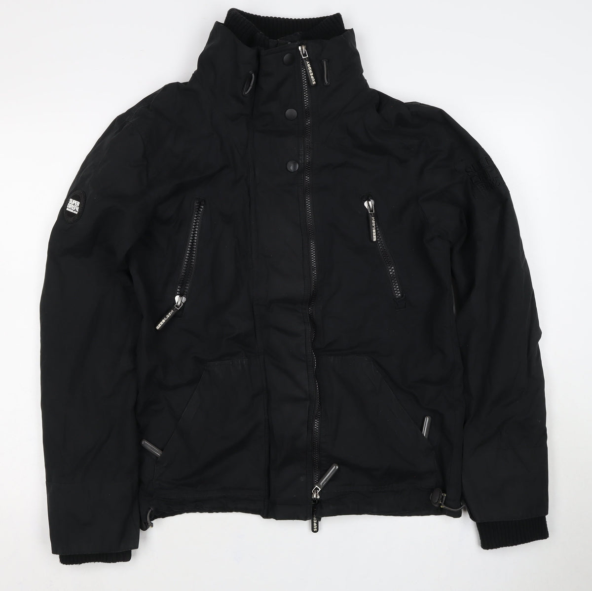 Superdry Men’s Black S Wind Attacker Full Zip Jacket