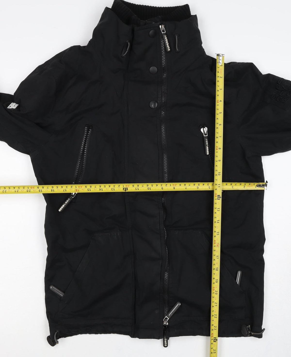 Superdry Men’s Black S Wind Attacker Full Zip Jacket