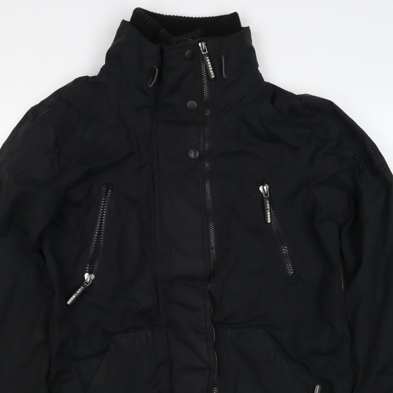 Superdry Men’s Black S Wind Attacker Full Zip Jacket