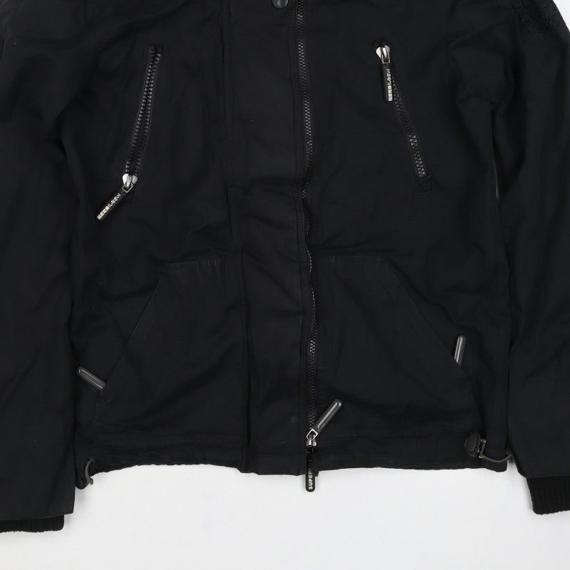 Superdry Men’s Black S Wind Attacker Full Zip Jacket
