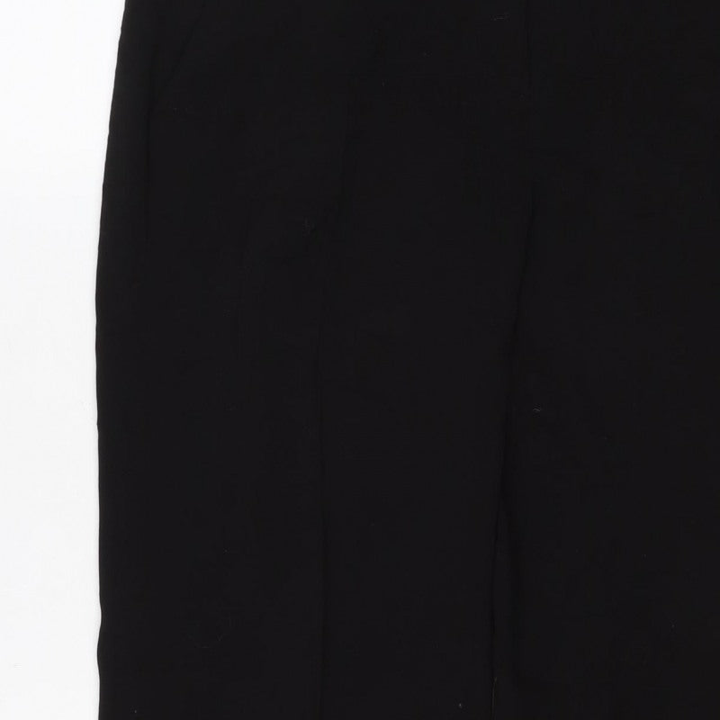 Red Herring Women’s Black Size 12 Tailored Straight Dress Trousers