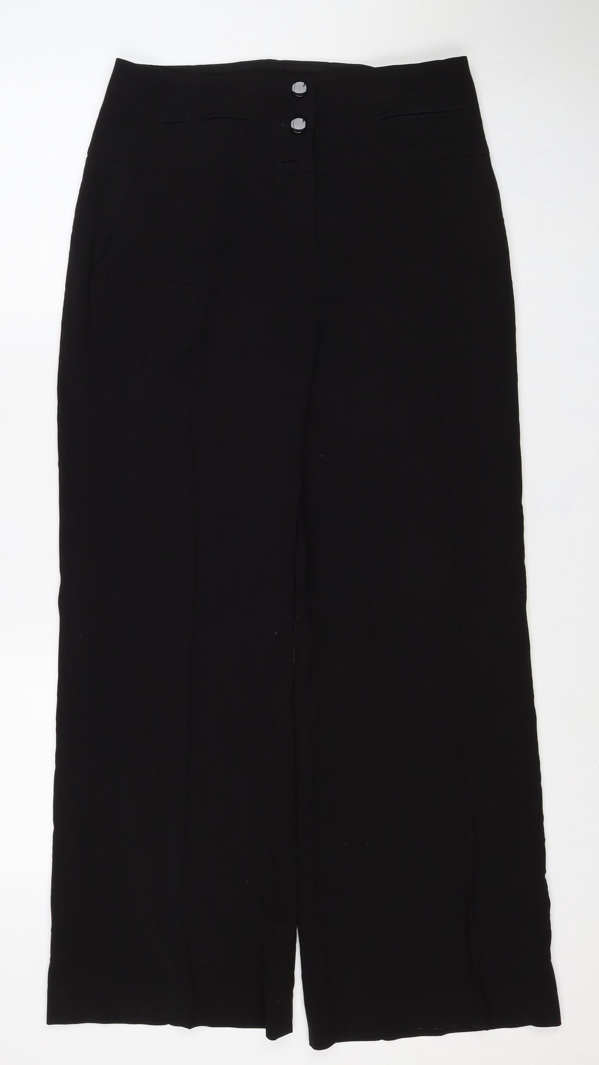 Red Herring Women’s Black Size 12 Tailored Straight Dress Trousers