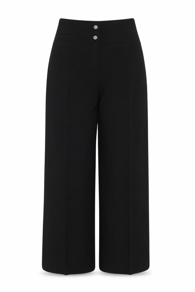 Red Herring Women’s Black Size 12 Tailored Straight Dress Trousers