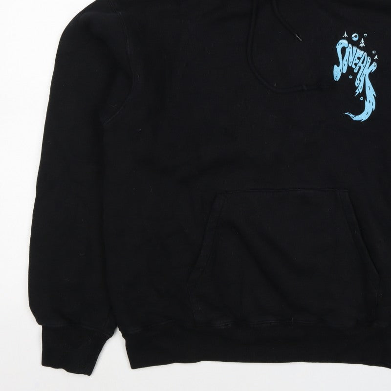 Sneak Community Men’s Black L Logo Graphic Pullover Hoodie