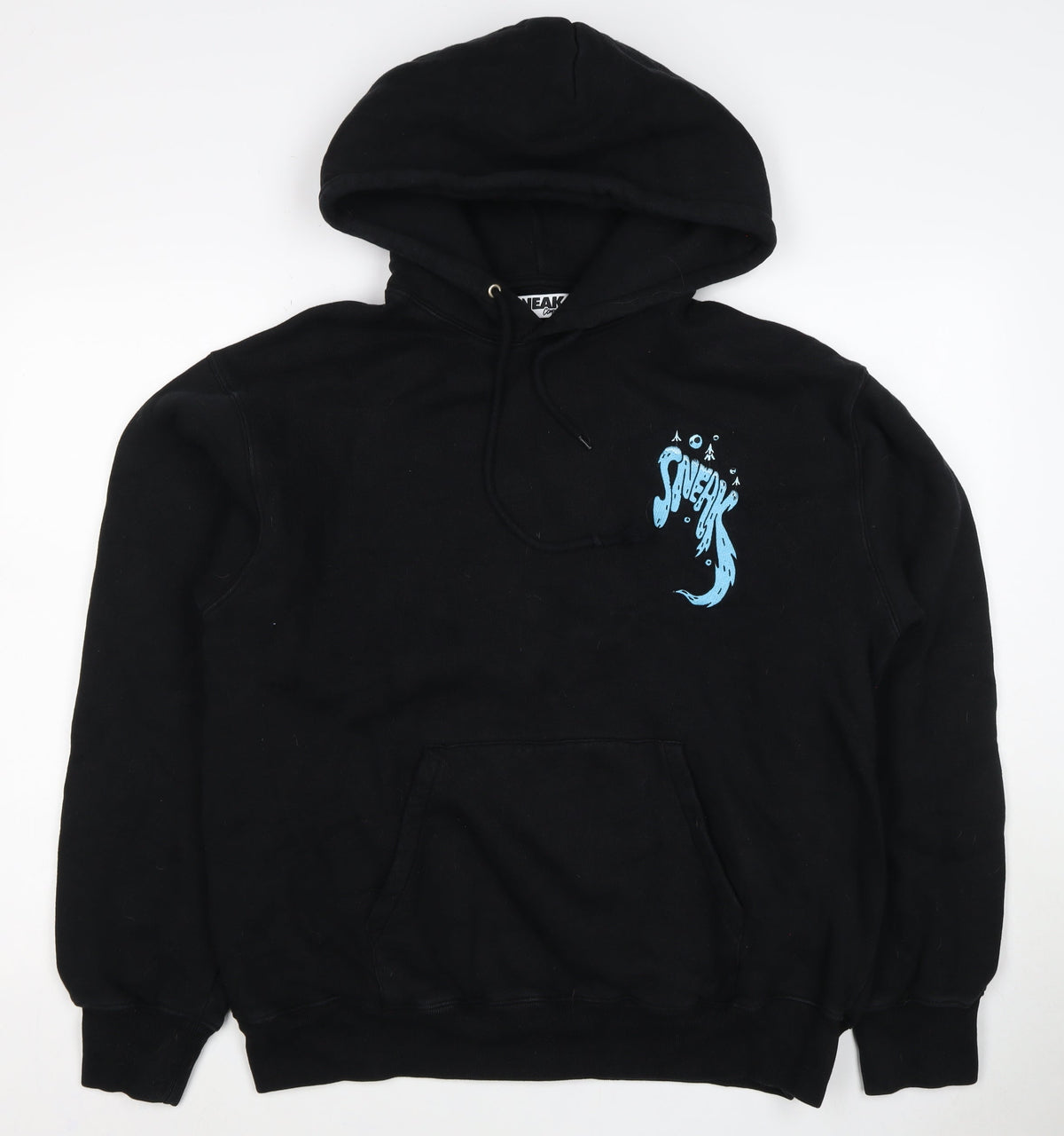 Sneak Community Men’s Black L Logo Graphic Pullover Hoodie