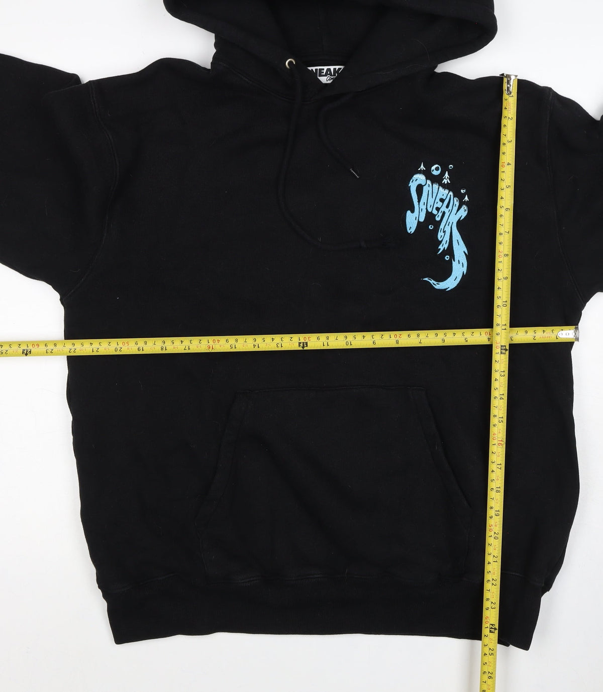 Sneak Community Men’s Black L Logo Graphic Pullover Hoodie