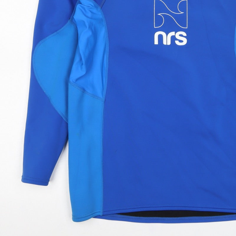 NRS Men's Blue XL Neoprene Long Sleeve Rash Guard Surfing Top