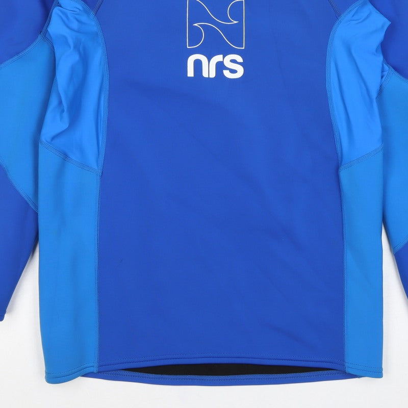 NRS Men's Blue XL Neoprene Long Sleeve Rash Guard Surfing Top