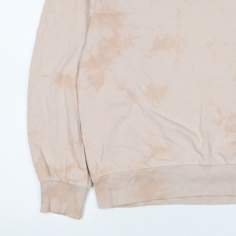 GAP Women’s Beige Tie Dye Pullover Sweatshirt Size M Cotton