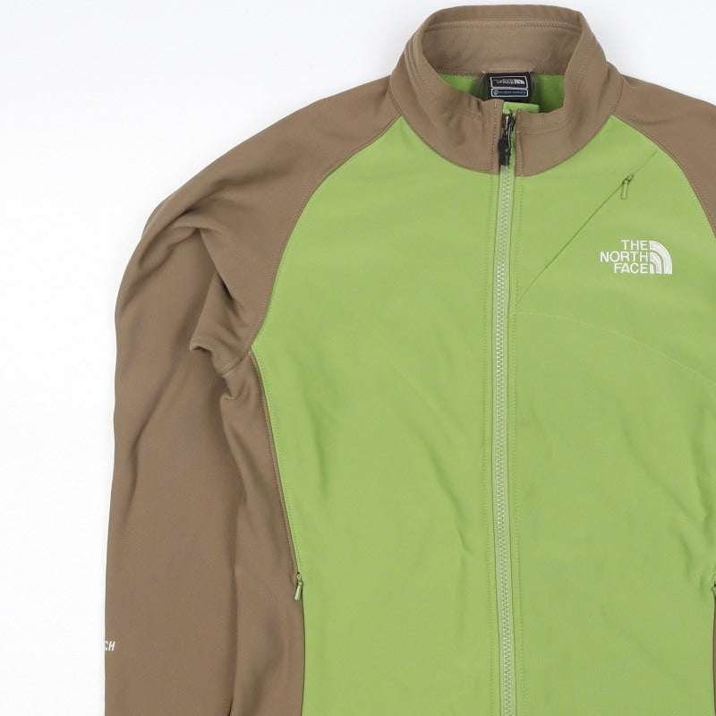 The North Face Women’s S Green Brown Flight Series Softshell Jacket
