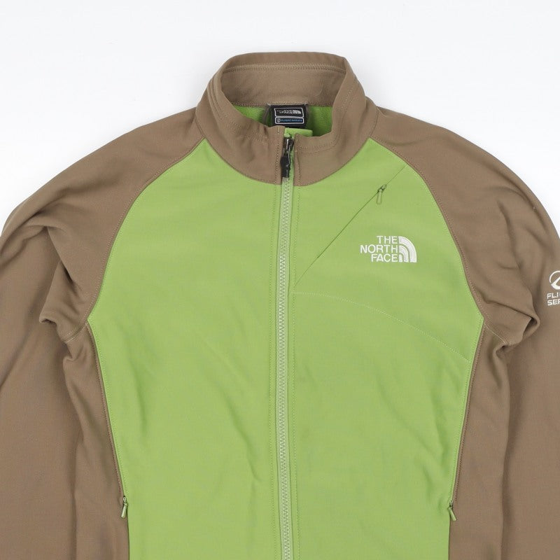 The North Face Women’s S Green Brown Flight Series Softshell Jacket