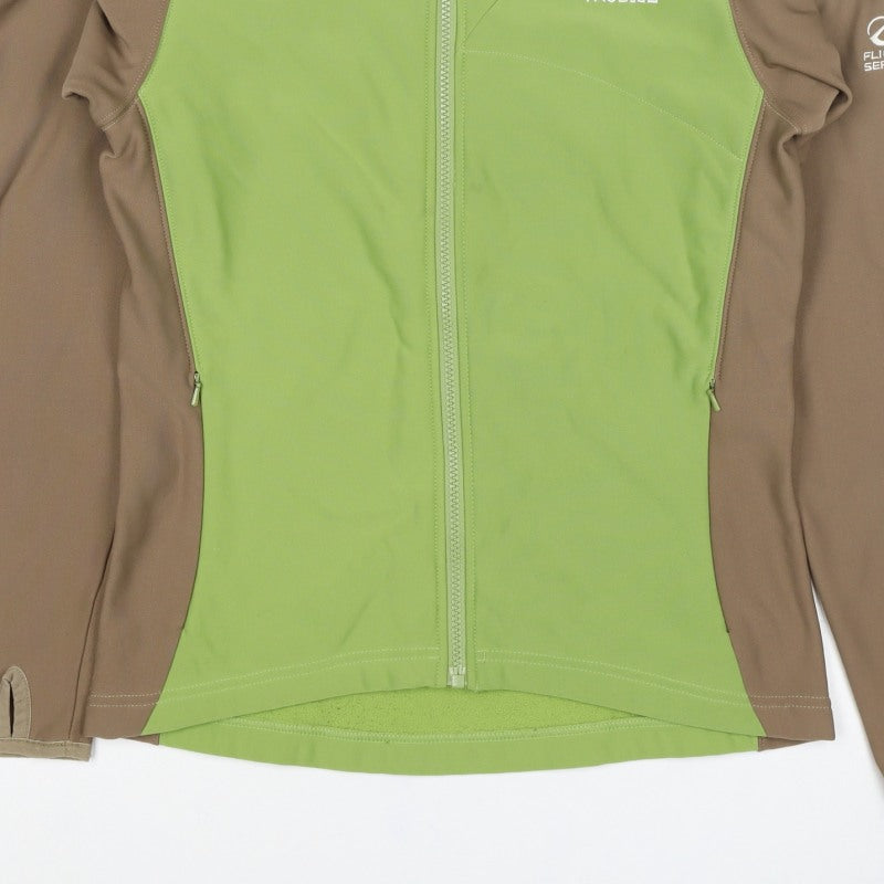 The North Face Women’s S Green Brown Flight Series Softshell Jacket
