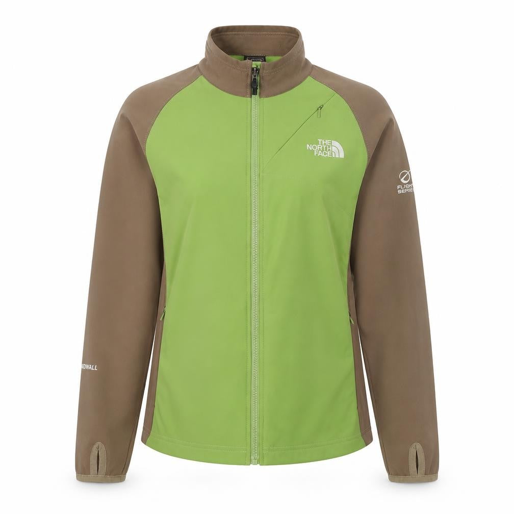 The North Face Women’s S Green Brown Flight Series Softshell Jacket