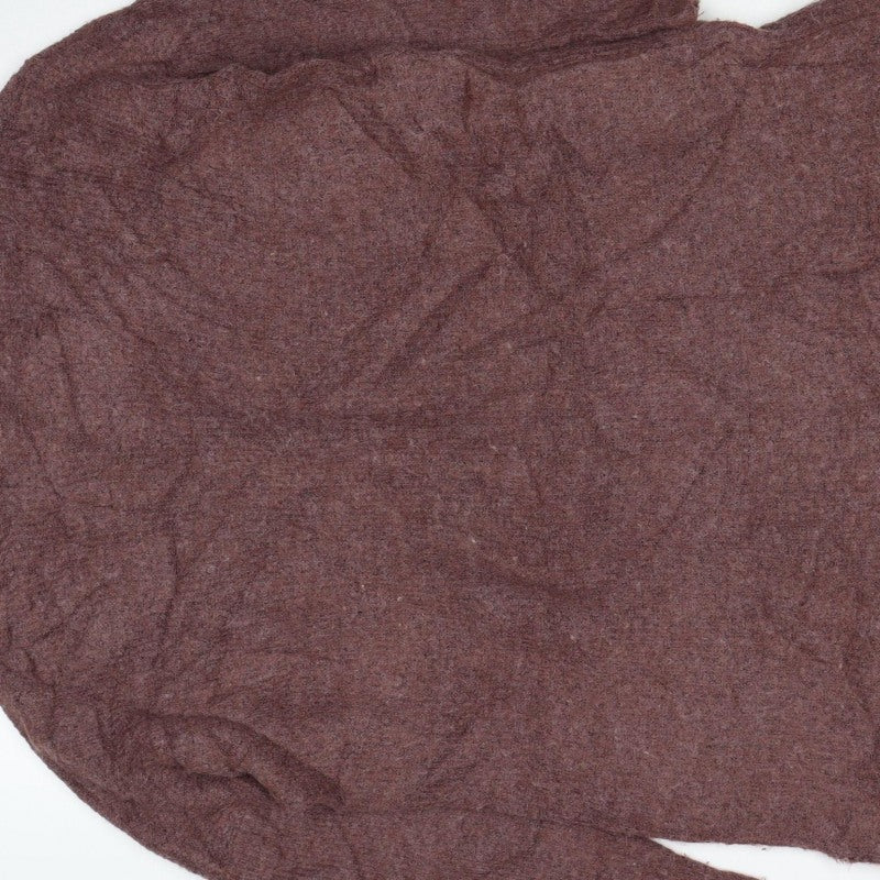 ONLY Women’s Brown Marl Roll Neck Knit Pullover Jumper Size S