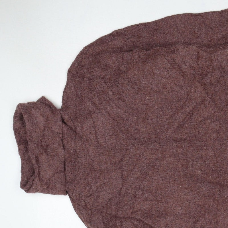 ONLY Women’s Brown Marl Roll Neck Knit Pullover Jumper Size S
