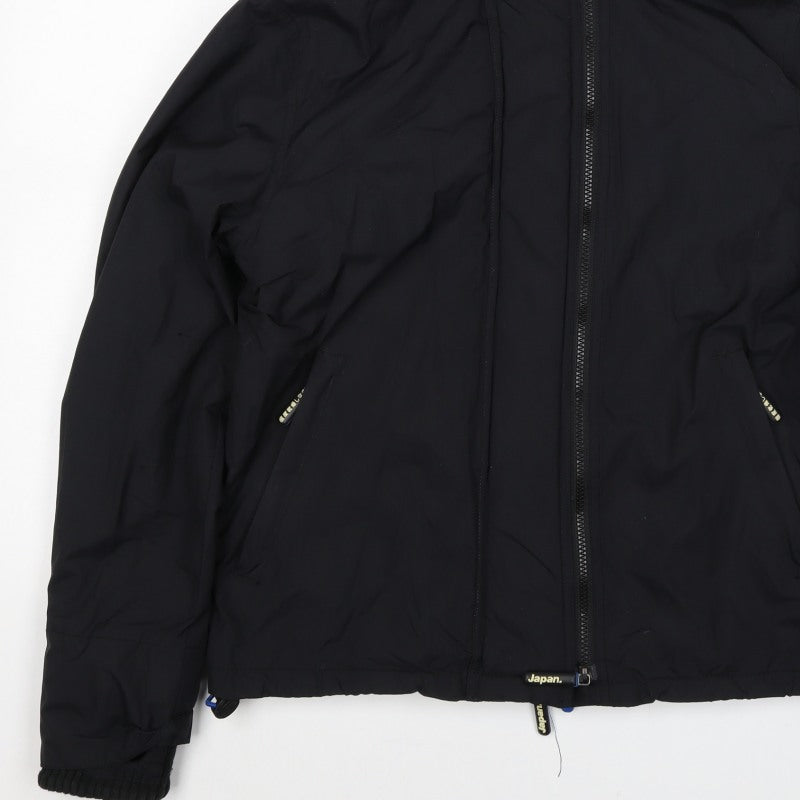 Superdry Men’s Black S Original Windcheater Hooded Jacket