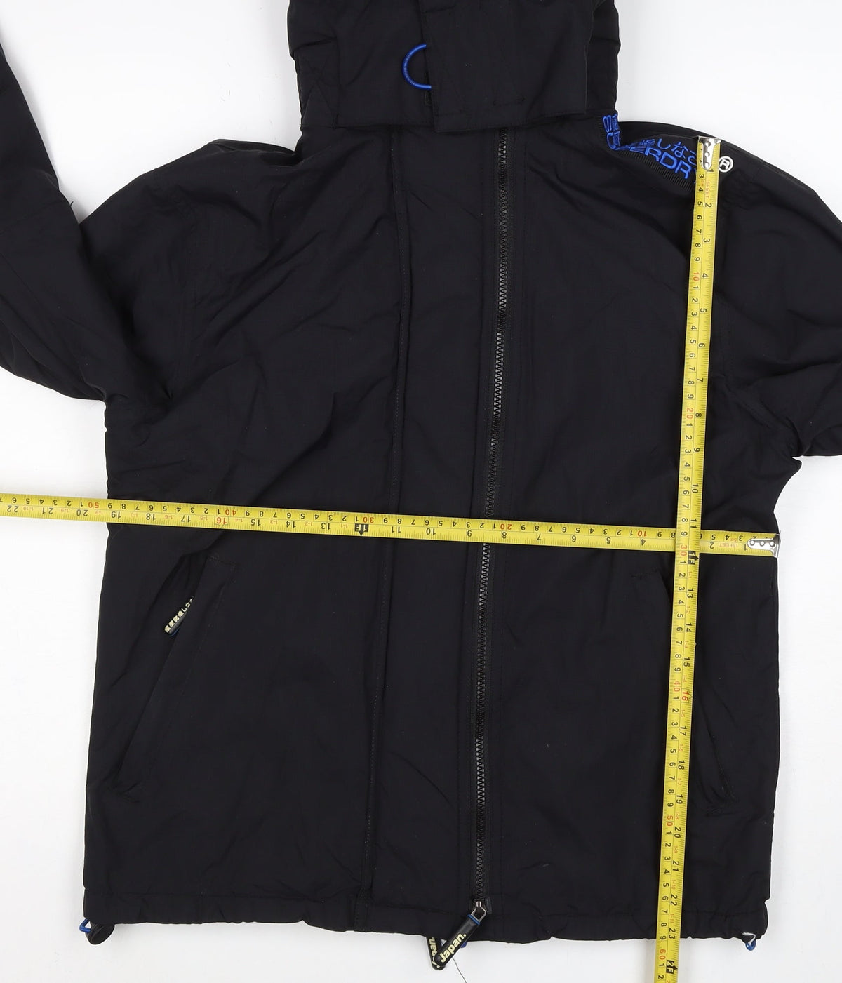 Superdry Men’s Black S Original Windcheater Hooded Jacket