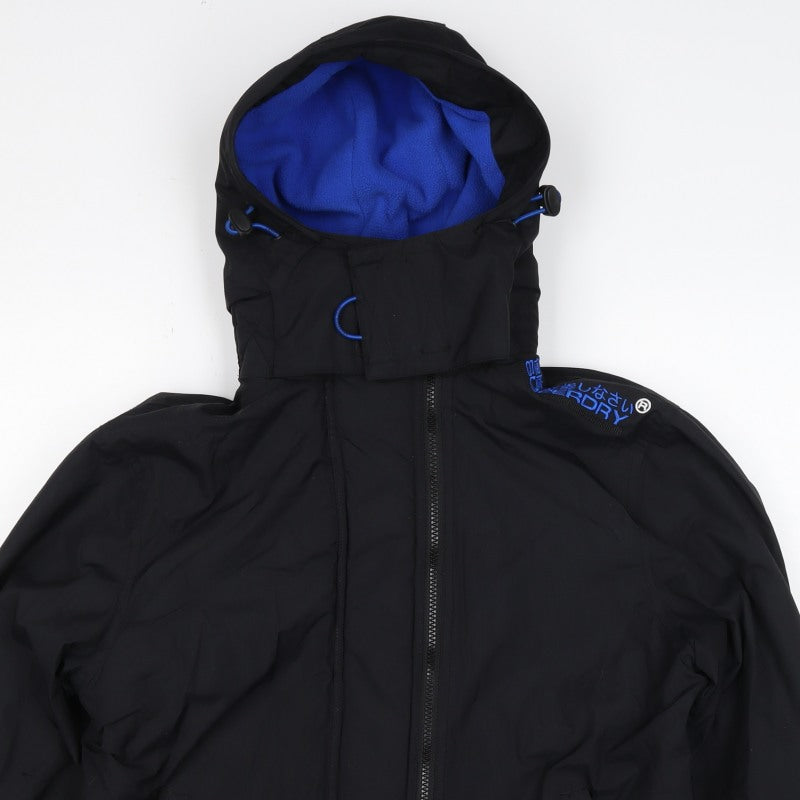 Superdry Men’s Black S Original Windcheater Hooded Jacket