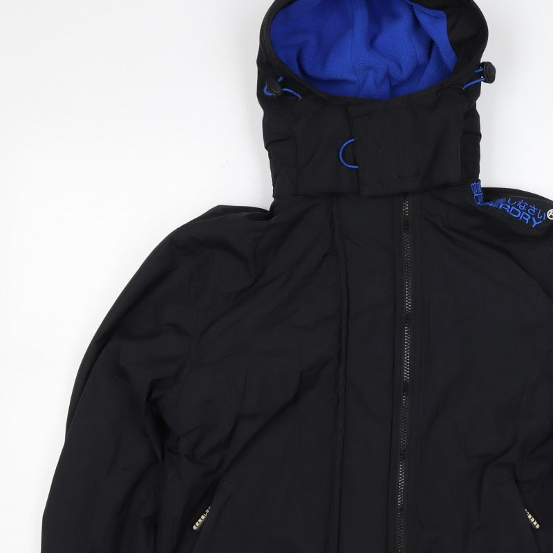 Superdry Men’s Black S Original Windcheater Hooded Jacket