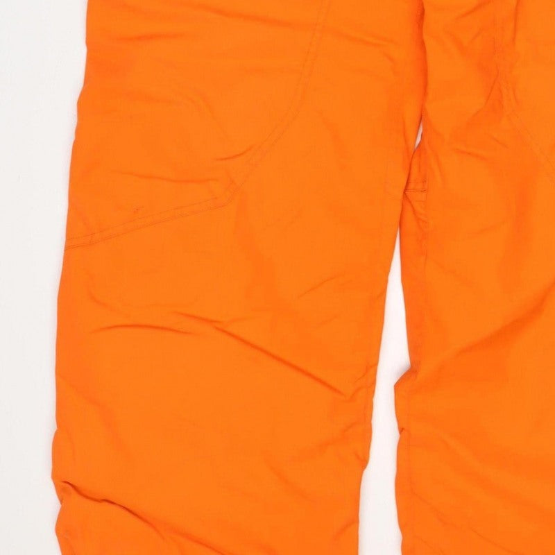 Wedze Men's Orange M Waterproof Insulated Snow Pants Ski Trousers