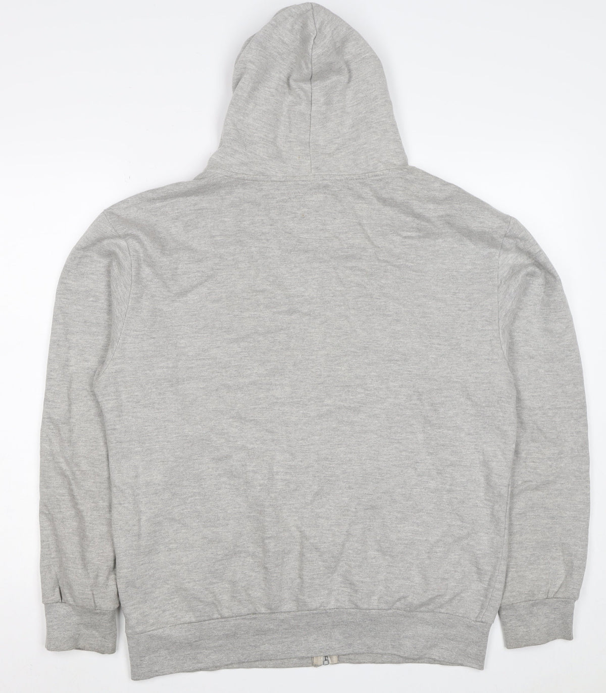Lee Cooper Mens Grey Small Full Zip Logo Hoodie Hooded Fleece