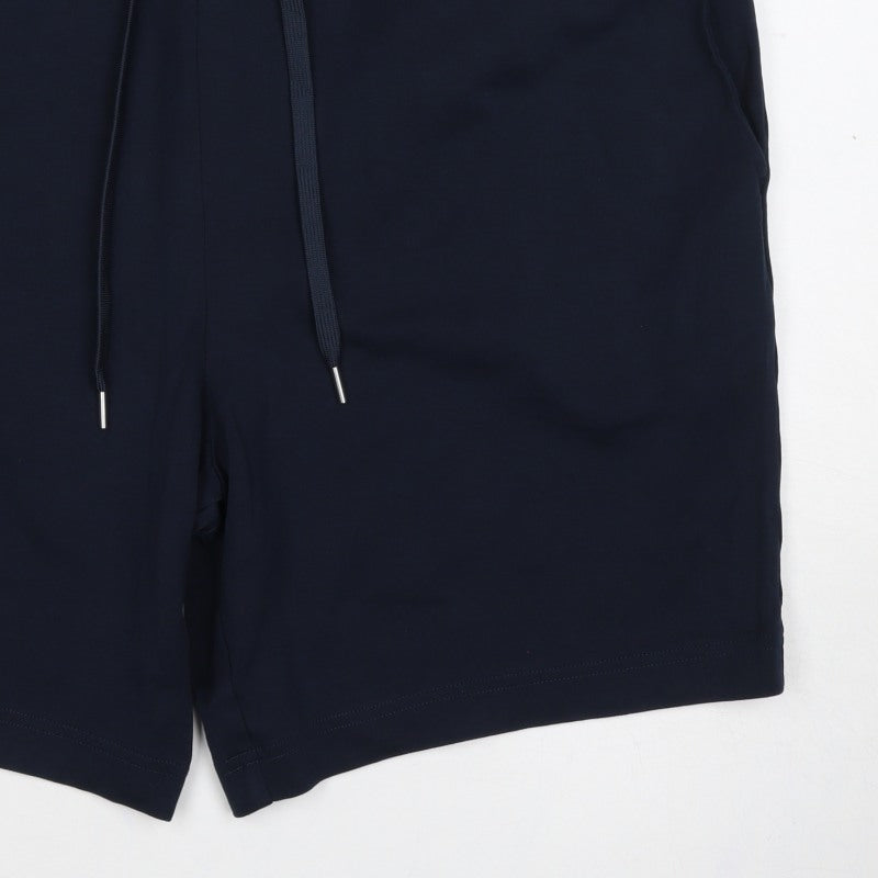 Marks and Spencer Men’s Navy 2XL Sweat Shorts Drawstring Pockets