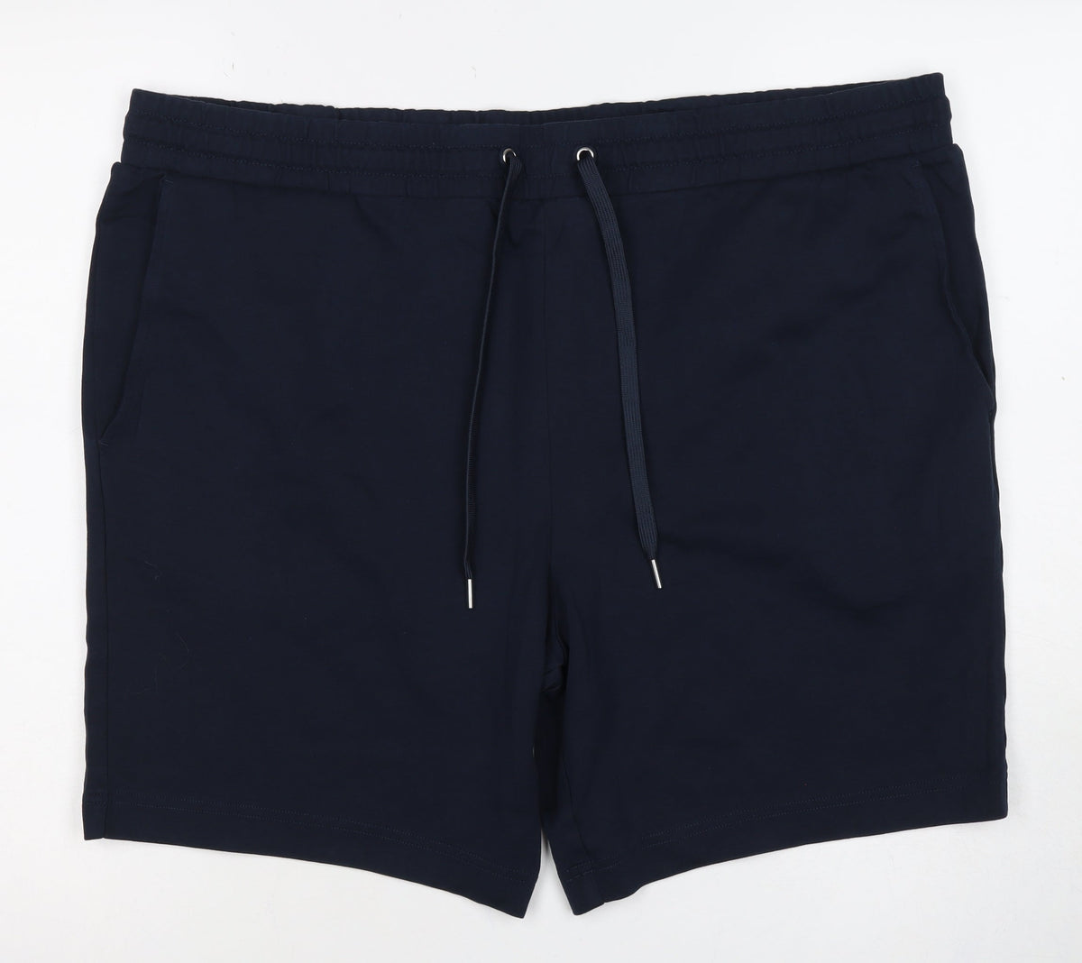 Marks and Spencer Men’s Navy 2XL Sweat Shorts Drawstring Pockets