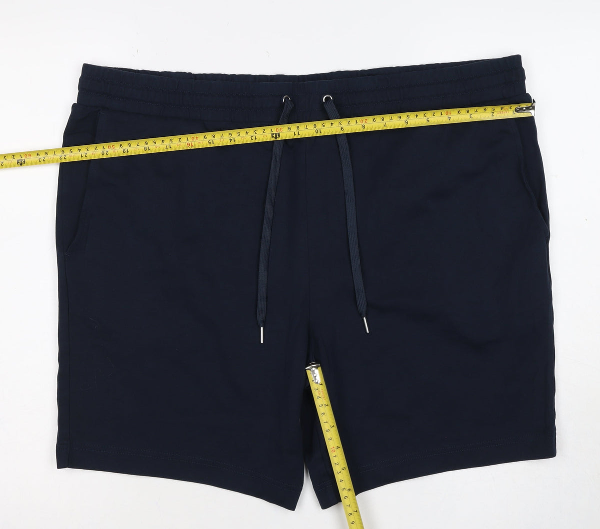 Marks and Spencer Men’s Navy 2XL Sweat Shorts Drawstring Pockets