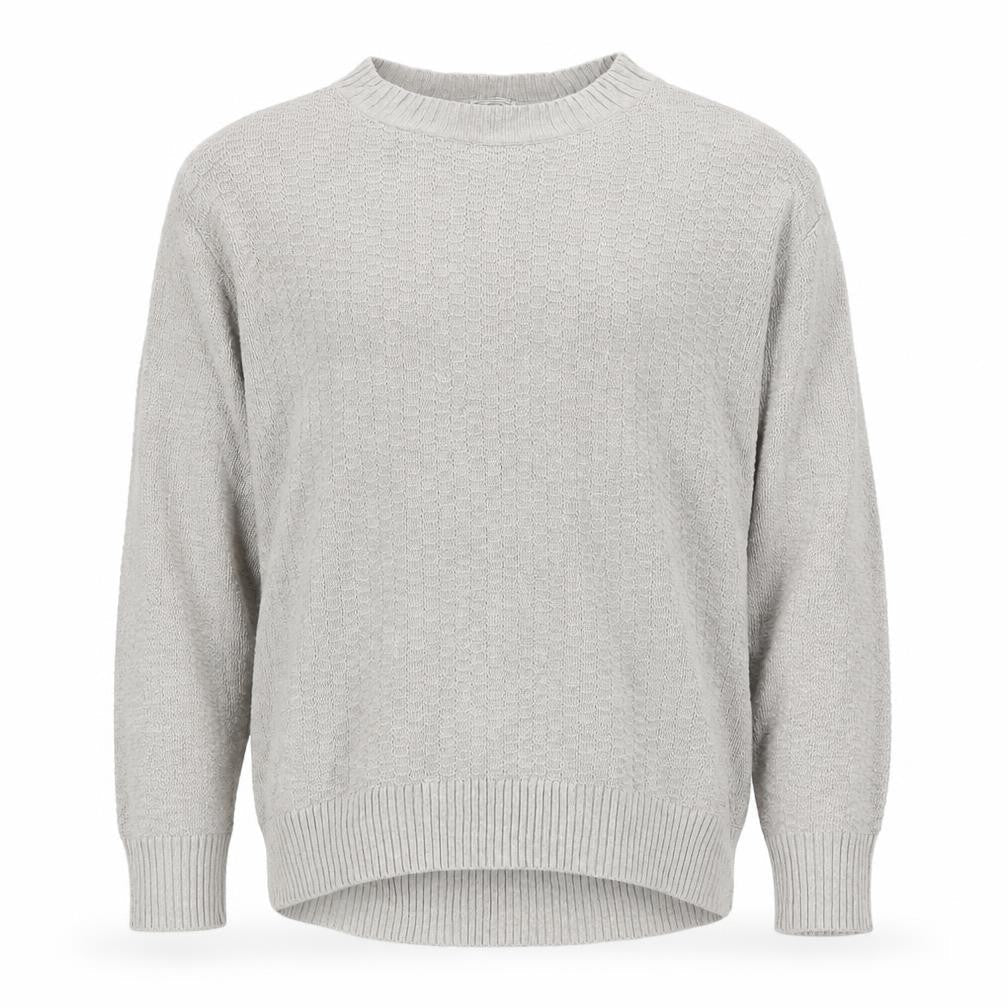 Gap Men's Grey M Cotton Crew Neck Knit Pullover Jumper