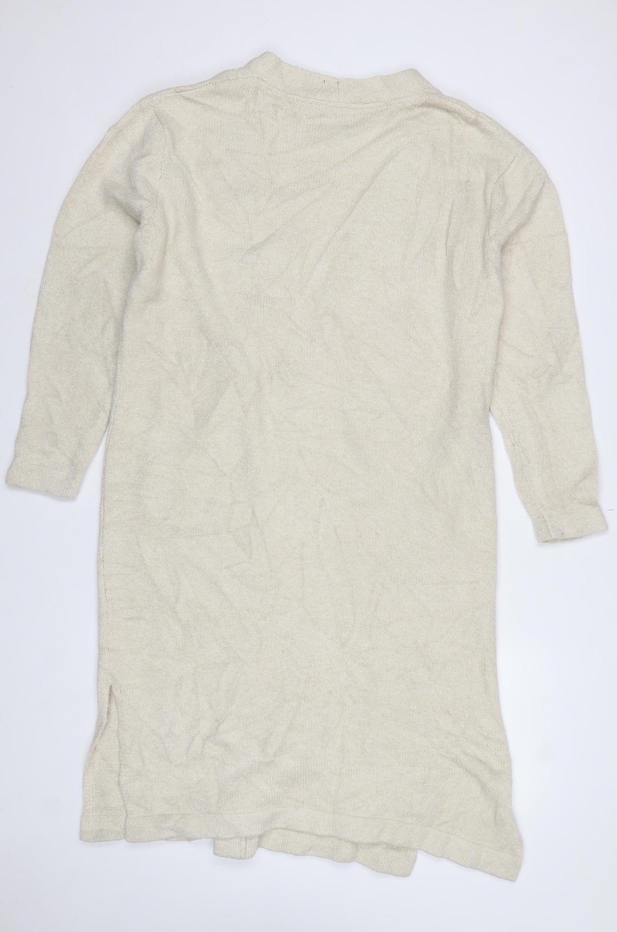 Sloe Joes Joe Browns Women’s Ivory Longline Open Cardigan UK 14