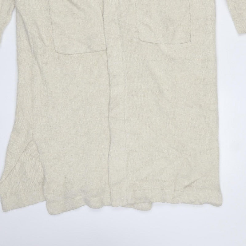 Sloe Joes Joe Browns Women’s Ivory Longline Open Cardigan UK 14