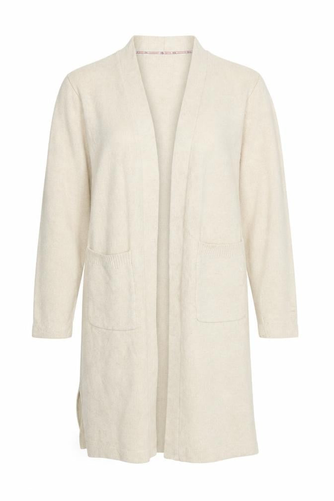 Sloe Joes Joe Browns Women’s Ivory Longline Open Cardigan UK 14