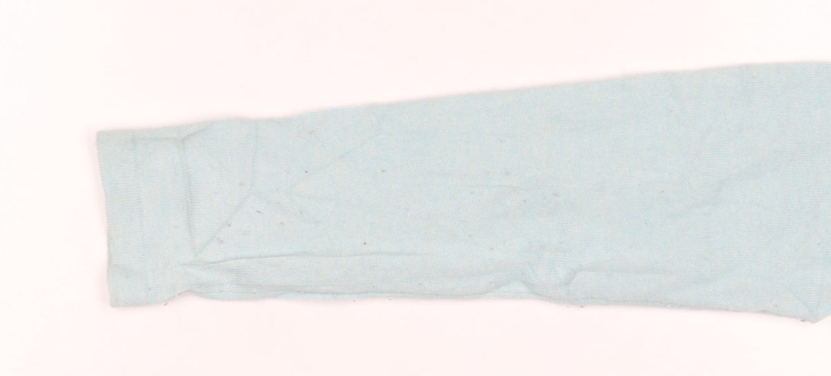 Pure Collection Women’s Blue Cashmere Crew Neck Jumper UK 12