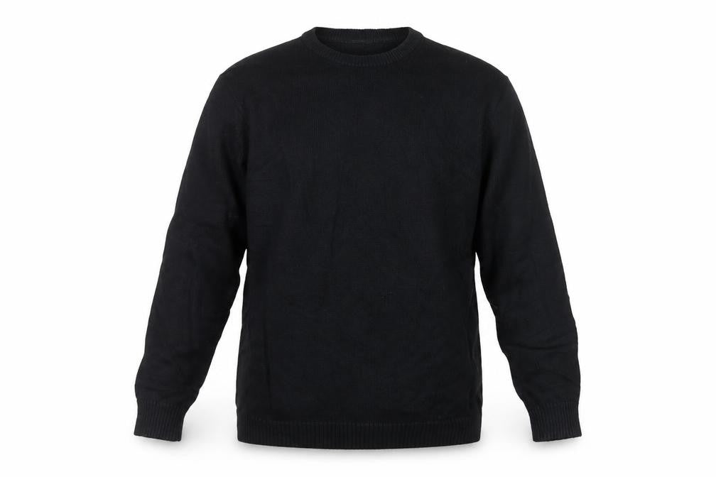 Maine New England Men’s Black M Crew Neck Knit Pullover Jumper