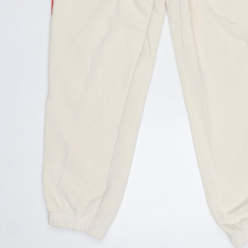 adidas Women’s Ivory UK 14 Jogger Trousers Logo Piped Cuffed