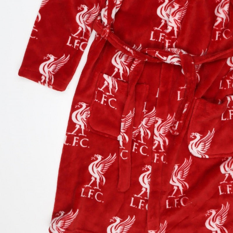 Marks and Spencer Boys Red 13-14 Years Liverpool FC Fleece Robe