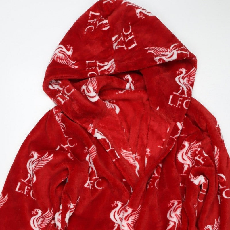 Marks and Spencer Boys Red 13-14 Years Liverpool FC Fleece Robe