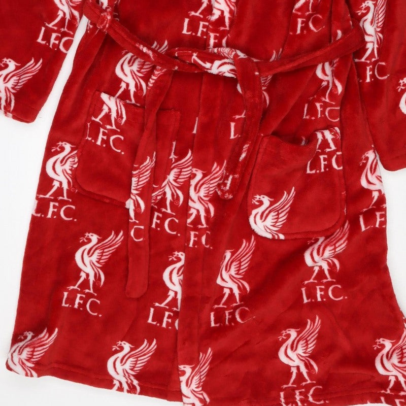 Marks and Spencer Boys Red 13-14 Years Liverpool FC Fleece Robe