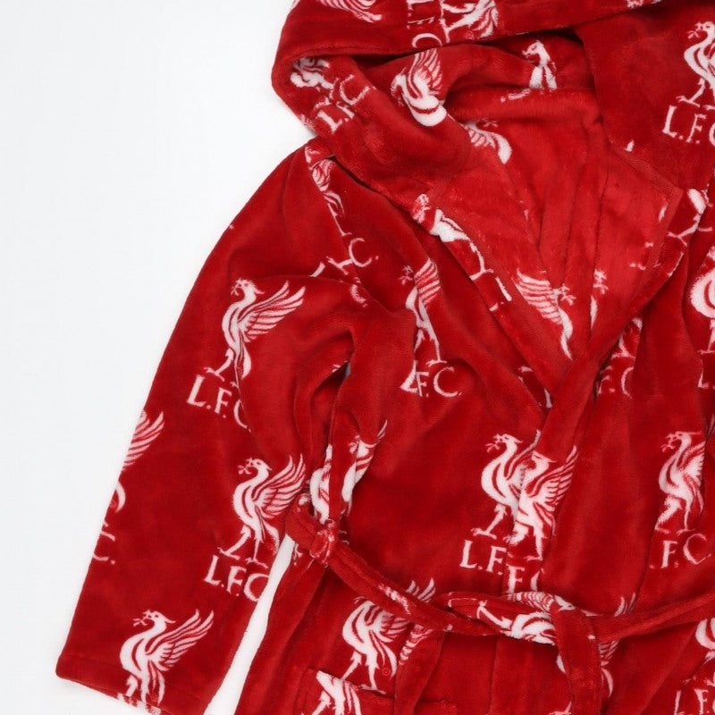 Marks and Spencer Boys Red 13-14 Years Liverpool FC Fleece Robe
