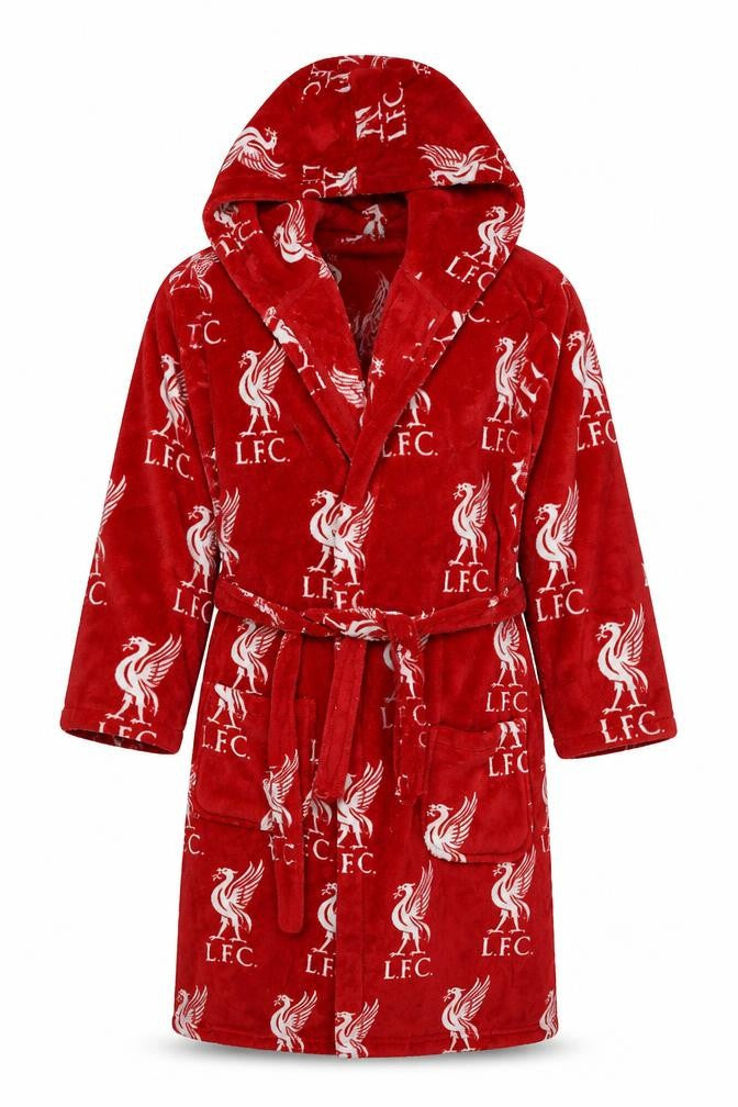 Marks and Spencer Boys Red 13-14 Years Liverpool FC Fleece Robe