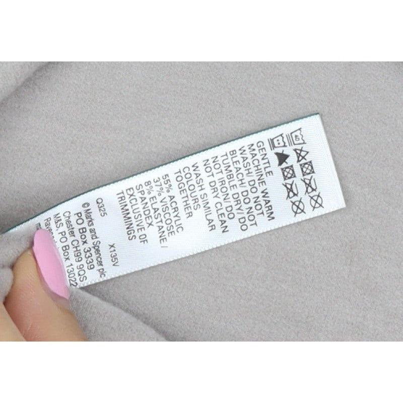 M&S Women's Beige UK 8 Heatgen Thermal Long Sleeve Basic T-Shirt