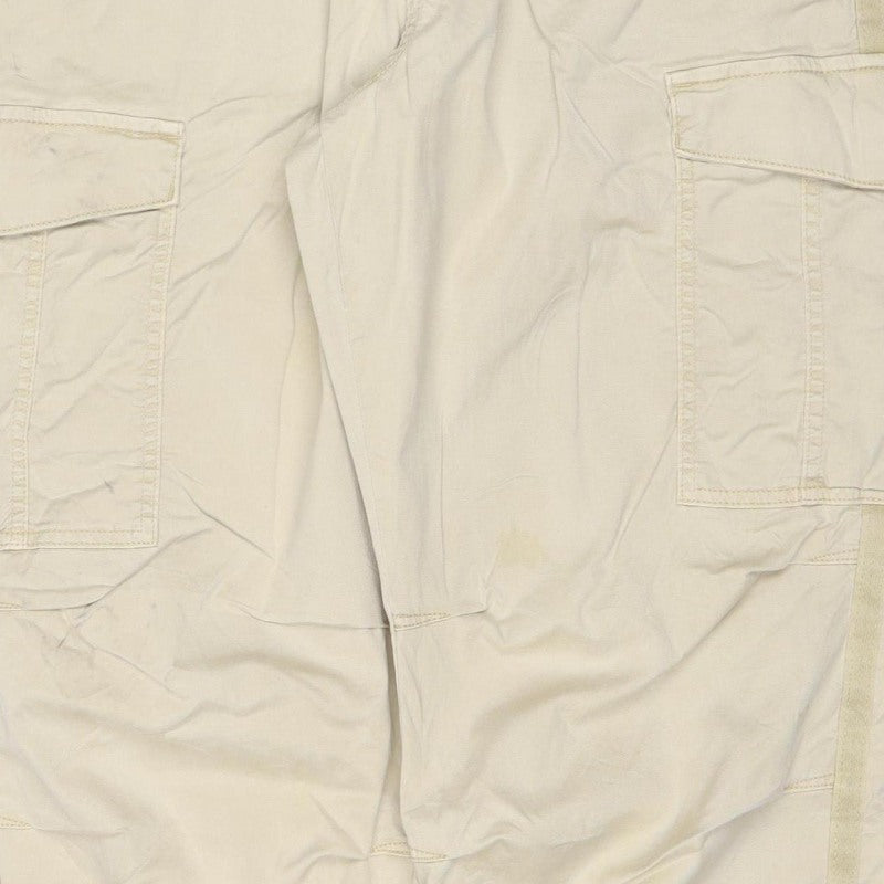 Marks & Spencer Women Beige Size 16 Short Cargo Trousers Pockets